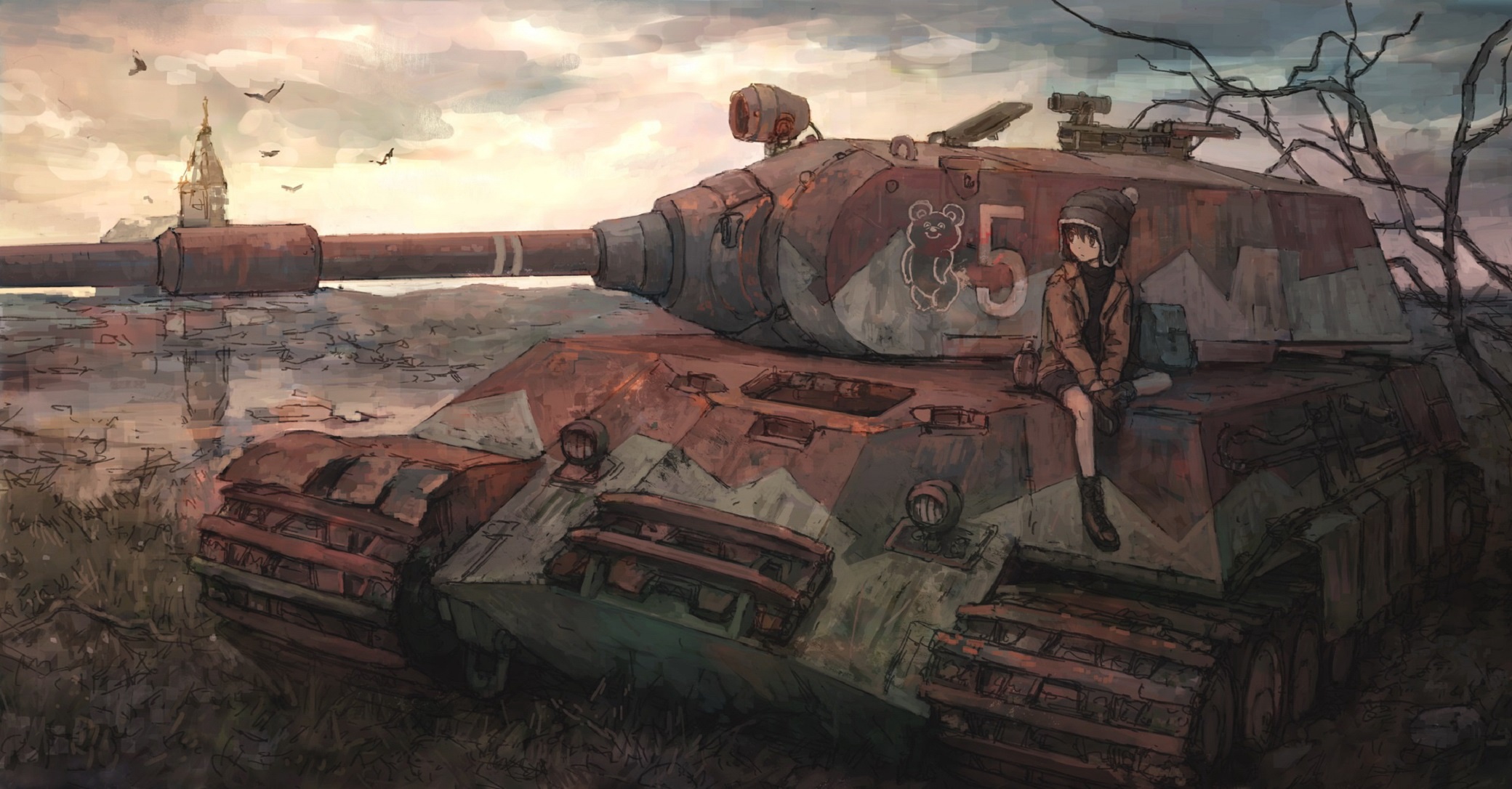 Download Tank Anime Girls Und Panzer HD Wallpaper