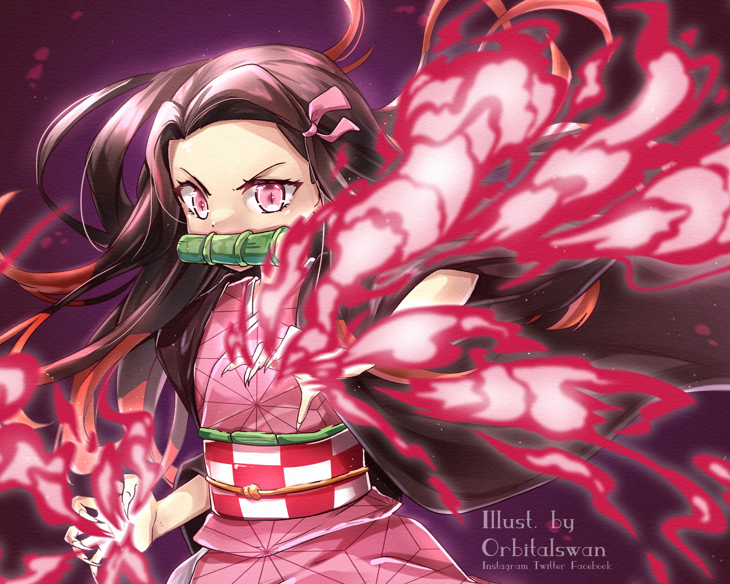 Download Nezuko Kamado Anime Demon Slayer: Kimetsu No Yaiba HD ...