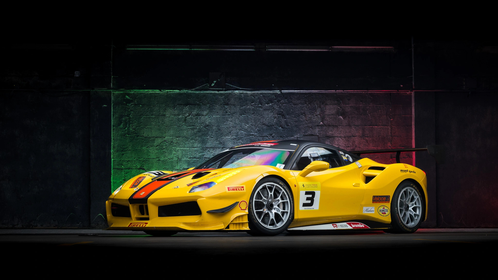 Vehicles Ferrari 488 Challenge HD Wallpaper | Background Image