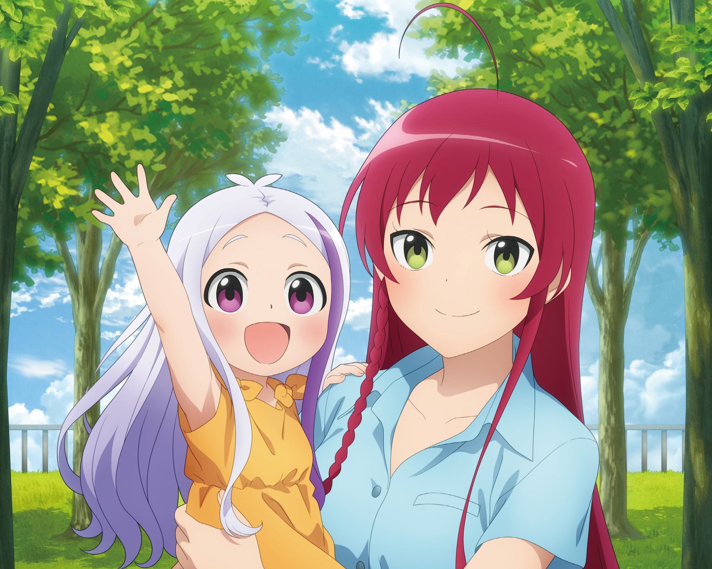 Anime The Devil Is a Part-Timer! 4k Ultra HD Wallpaper