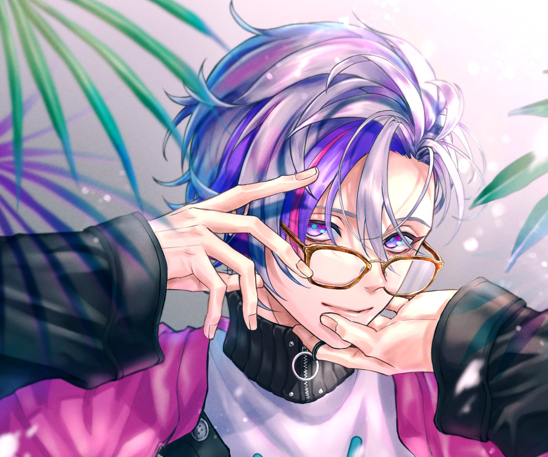 Download Nijisanji Fuwa Minato Anime Virtual Youtuber HD Wallpaper