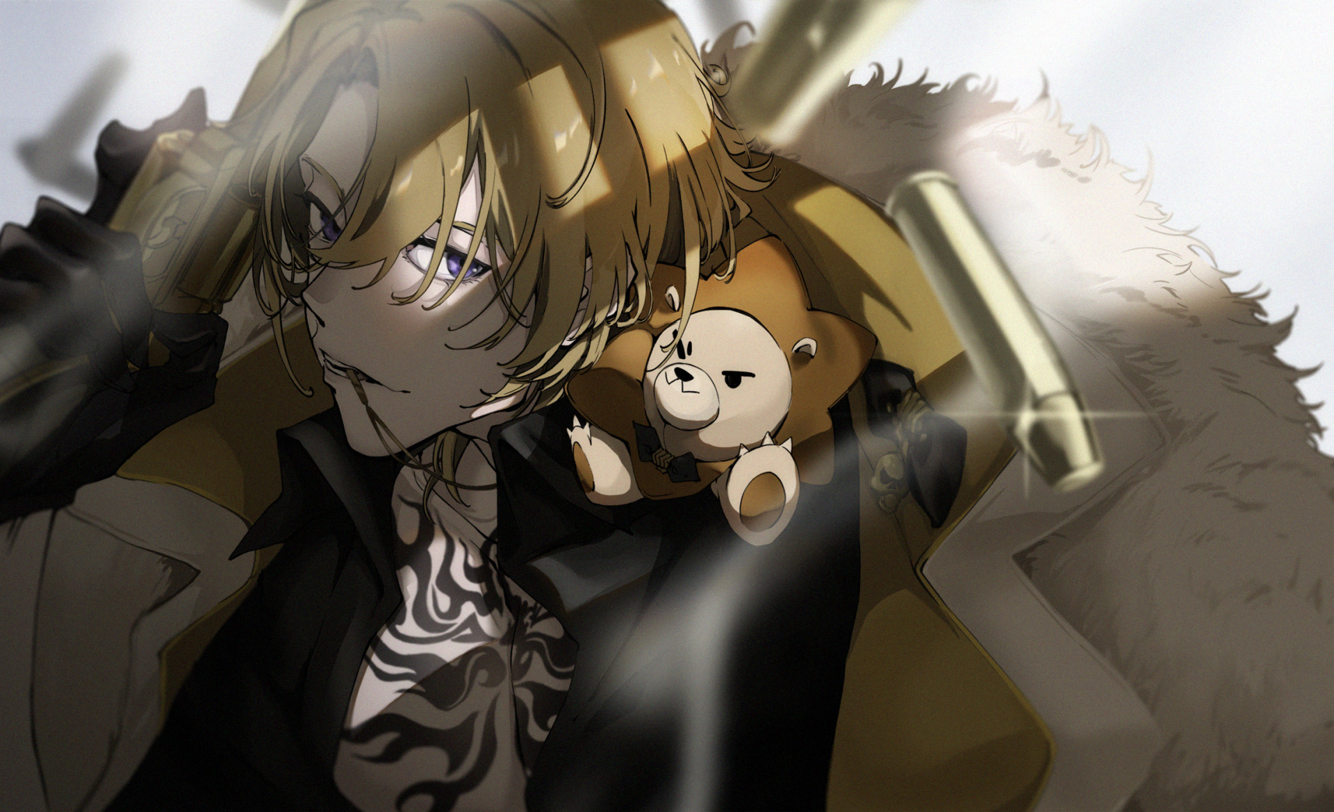 Download Luxiem Luca Kaneshiro Anime Virtual Youtuber HD Wallpaper