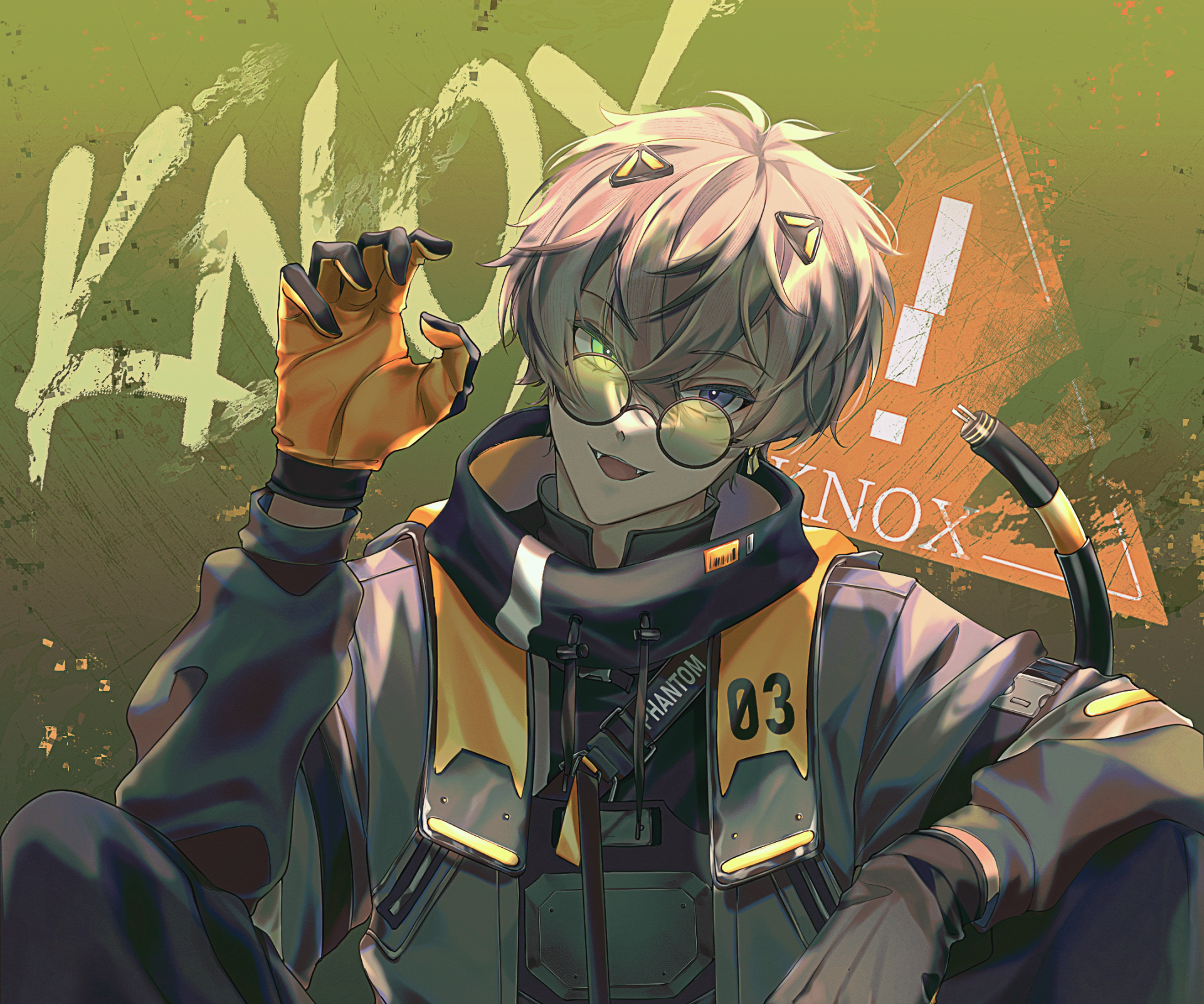 Download Noctyx Alban Knox Anime Virtual Youtuber HD Wallpaper