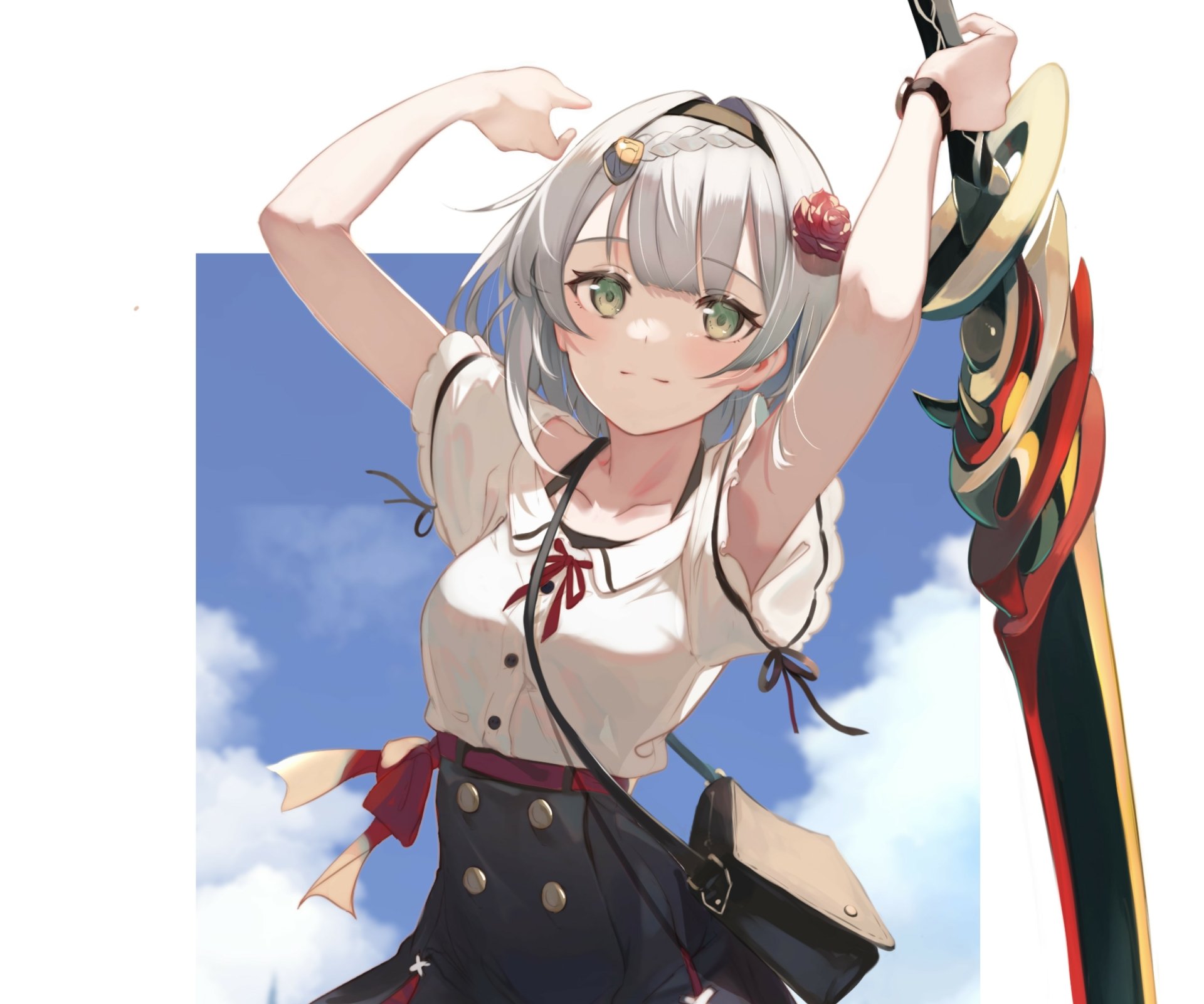 Download Noelle (Genshin Impact) Video Game Genshin Impact 4k Ultra HD Wallpaper