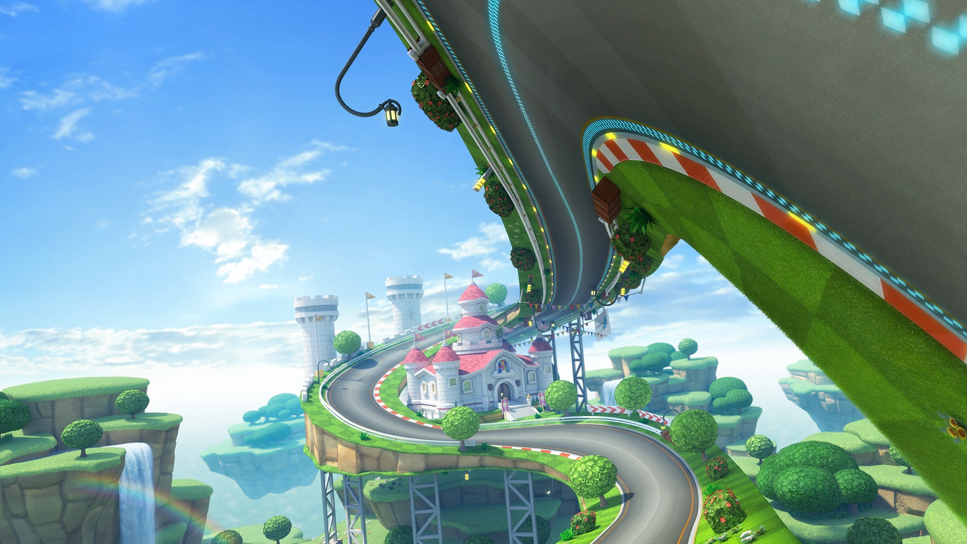 Download Video Game Mario Kart 8 Deluxe HD Wallpaper