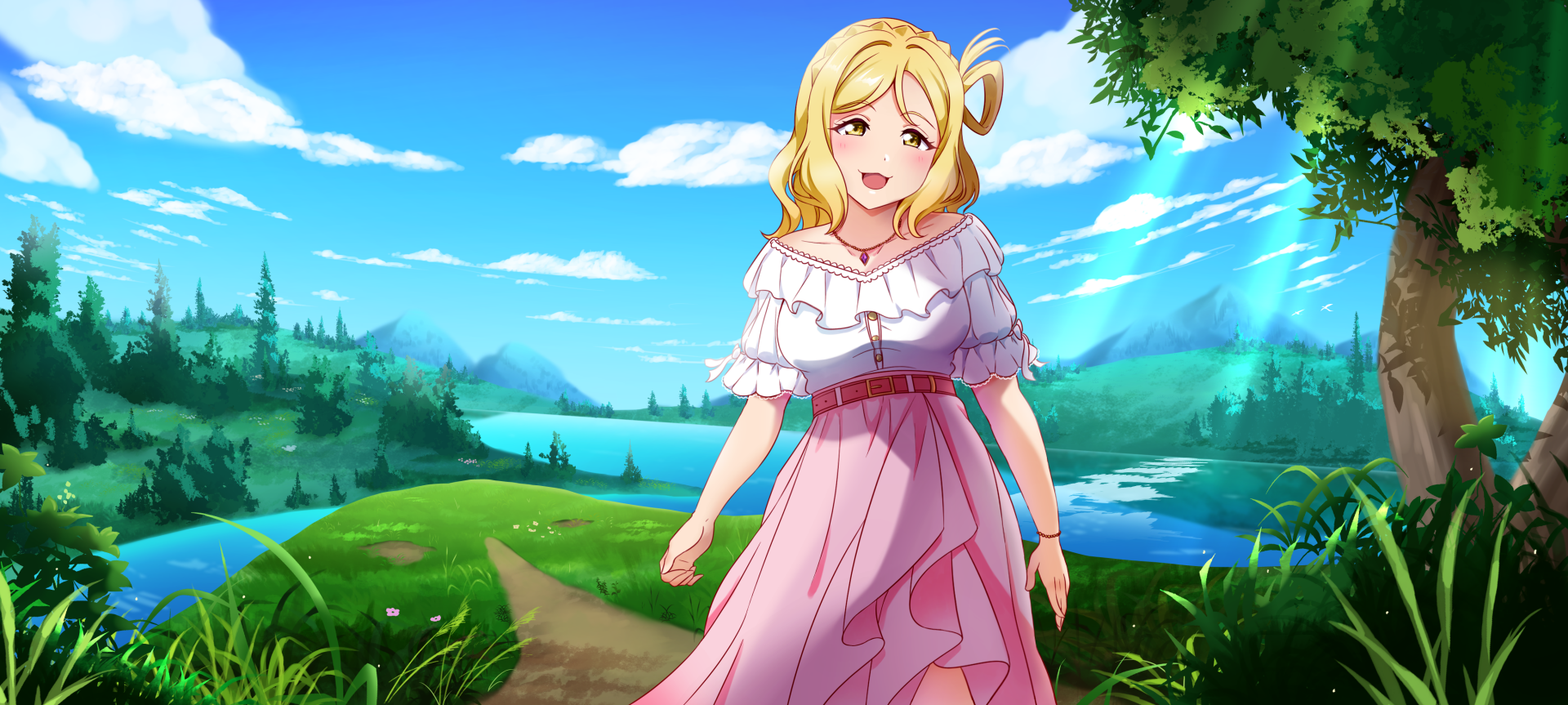Download Mari Ohara Anime Love Live! Sunshine!! HD Wallpaper