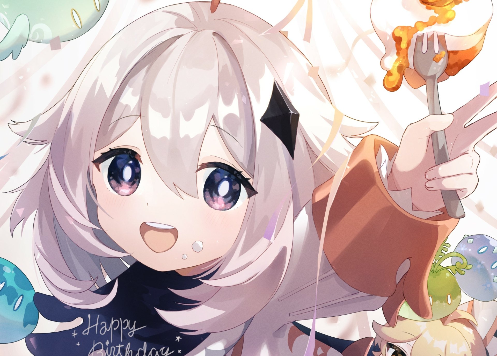 Download Paimon (Genshin Impact) Video Game Genshin Impact HD Wallpaper by O-ka