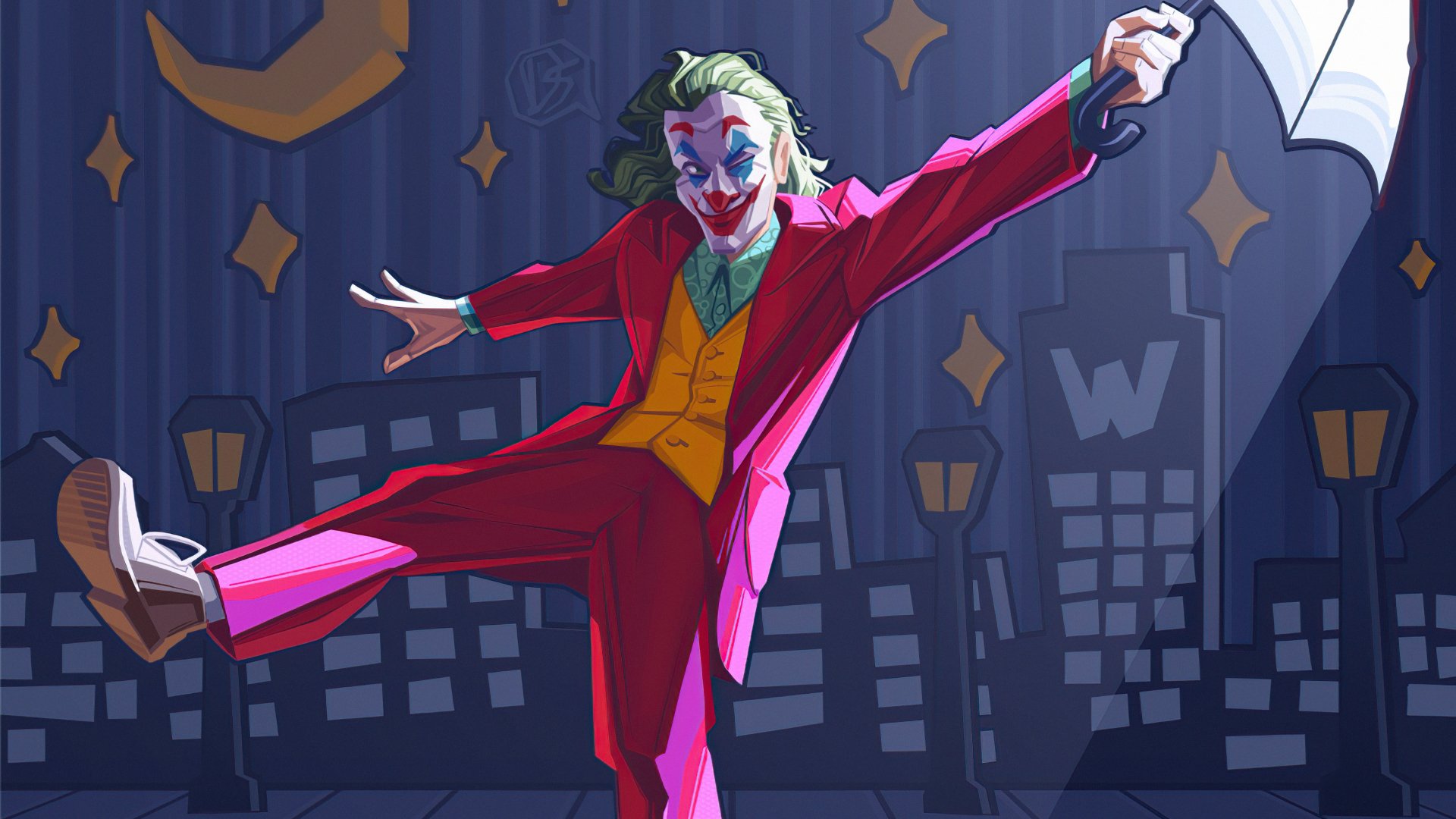 Download Movie Joker 4k Ultra HD Wallpaper by Dmitry Sheshko