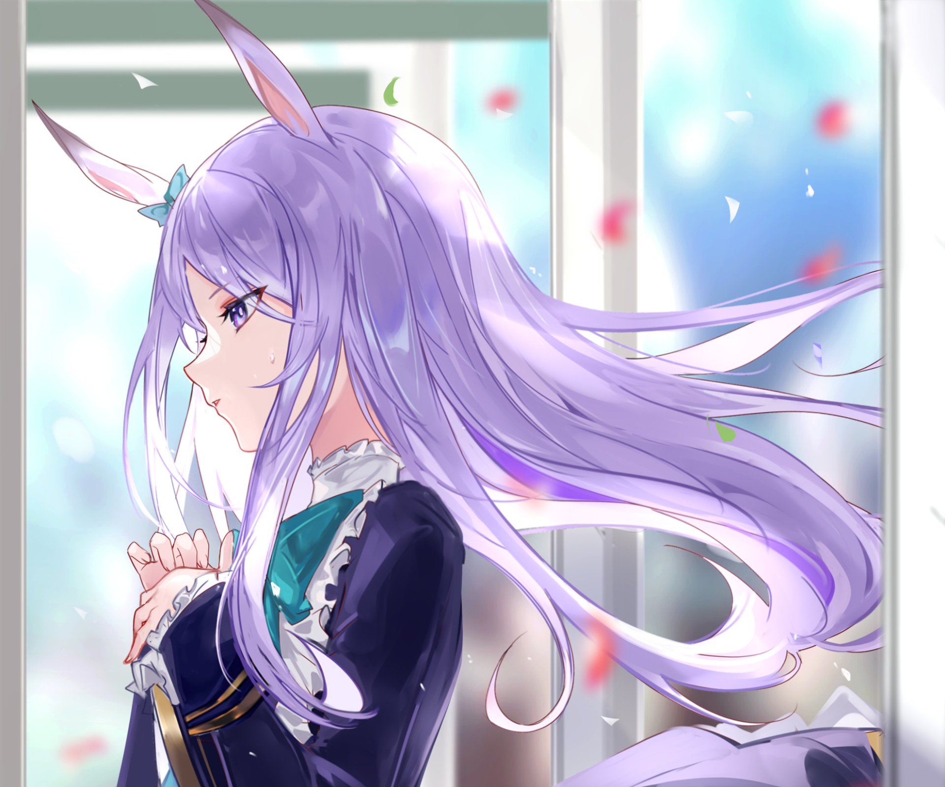 Download Mejiro McQueen Anime Uma Musume: Pretty Derby HD Wallpaper