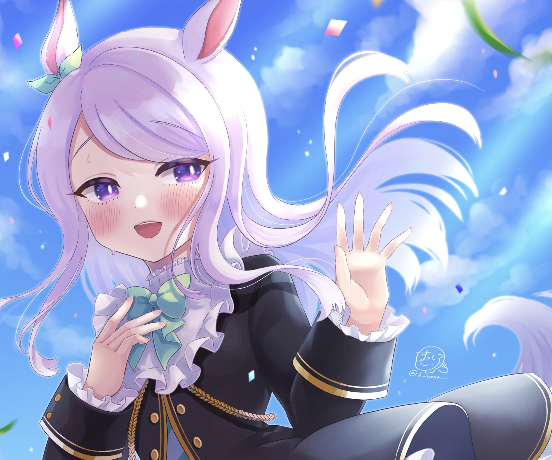 Download Mejiro McQueen Anime Uma Musume: Pretty Derby HD Wallpaper