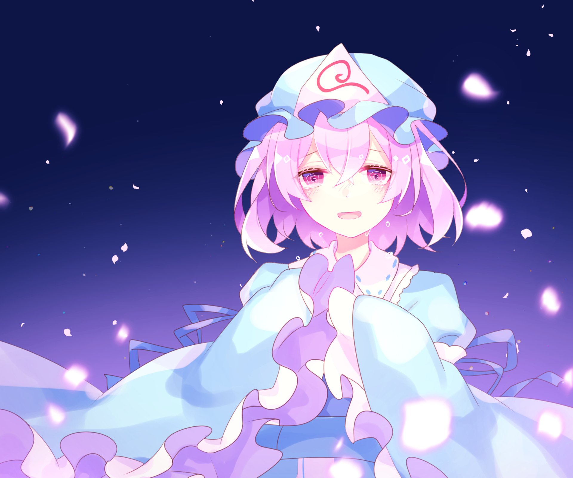 Download Yuyuko Saigyouji Anime Touhou HD Wallpaper