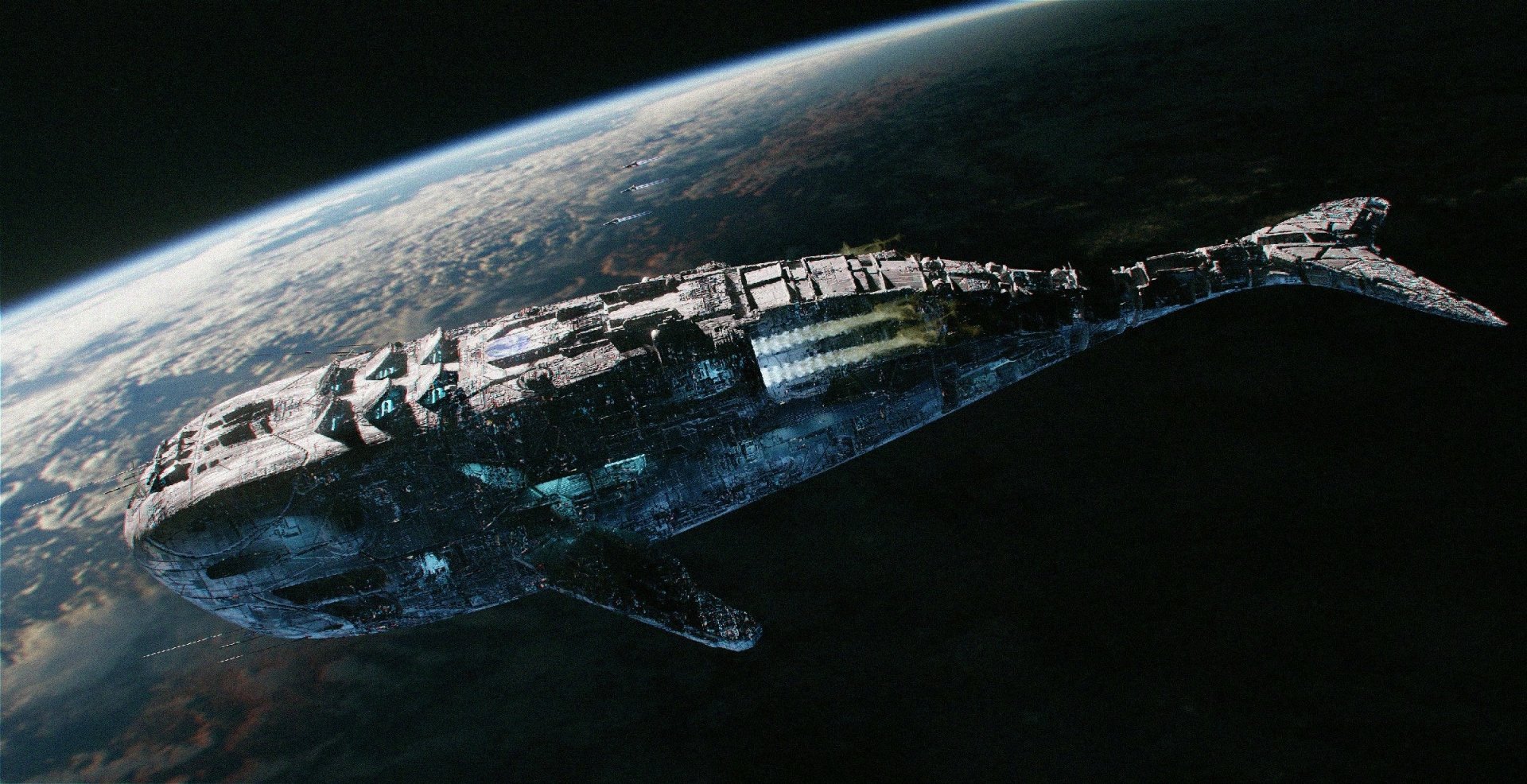 Download Sci Fi Spaceship HD Wallpaper by Rui Huang