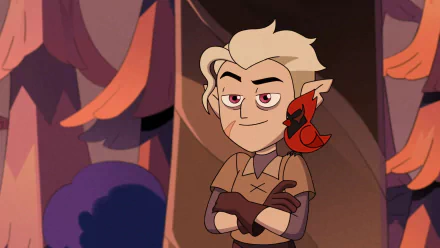 Flapjack (The Owl House) Hunter (The Owl House) TV Show The Owl House HD Desktop Wallpaper | Background Image