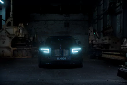 vehicle Rolls-Royce Black Badge Ghost HD Desktop Wallpaper | Background Image