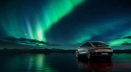 vehicle Hyundai IONIQ 6 HD Desktop Wallpaper | Background Image