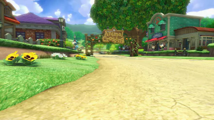 video game Mario Kart 8 Deluxe HD Desktop Wallpaper | Background Image