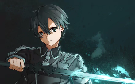 Kirito (Sword Art Online) Anime Sword Art Online HD Desktop Wallpaper | Background Image