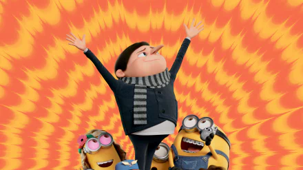 Gru (Despicable Me) movie Minions: The Rise of Gru HD Desktop Wallpaper | Background Image