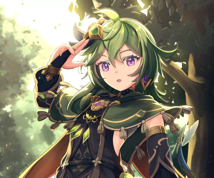 Collei (Genshin Impact) video game Genshin Impact HD Desktop Wallpaper | Background Image