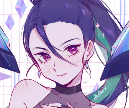 K/DA Kai'Sa (League of Legends) video game League Of Legends HD Desktop Wallpaper | Background Image