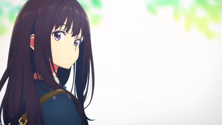 Takina Inoue Anime Lycoris Recoil HD Desktop Wallpaper | Background Image