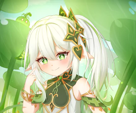 Nahida (Genshin Impact) Lesser Lord Kusanali video game Genshin Impact HD Desktop Wallpaper | Background Image