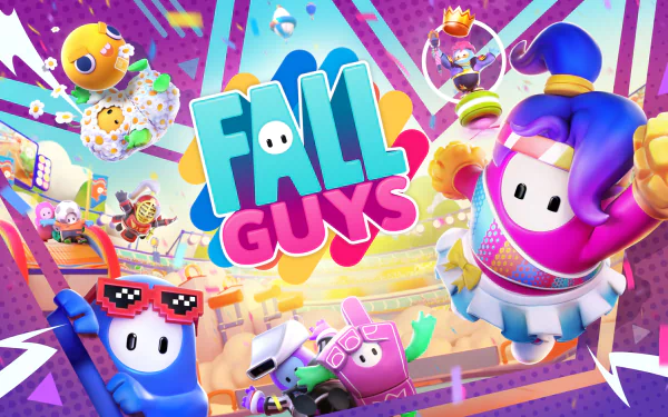 video game Fall Guys HD Desktop Wallpaper | Background Image