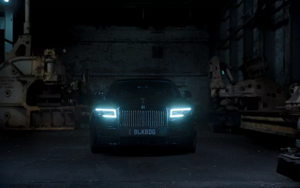 vehicle Rolls-Royce Black Badge Ghost HD Desktop Wallpaper | Background Image