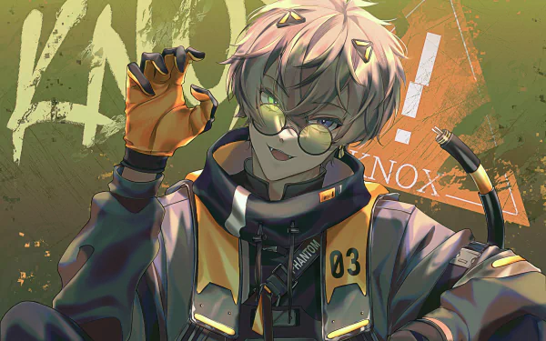Noctyx Alban Knox Anime Virtual Youtuber HD Desktop Wallpaper | Background Image