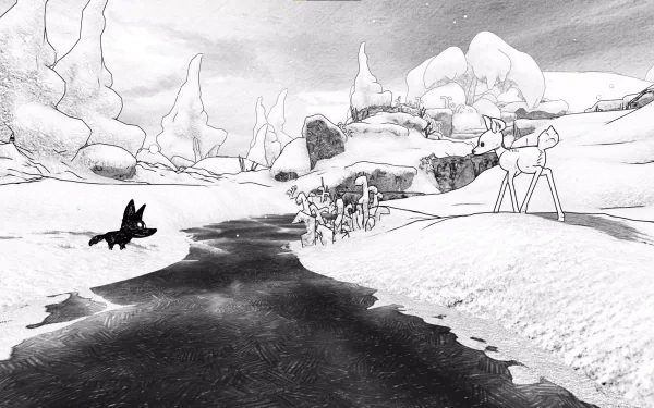 video game Blanc HD Desktop Wallpaper | Background Image