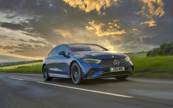 vehicle Mercedes-Benz EQE HD Desktop Wallpaper | Background Image