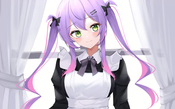 hololive Tokoyami Towa Anime Virtual Youtuber HD Desktop Wallpaper | Background Image