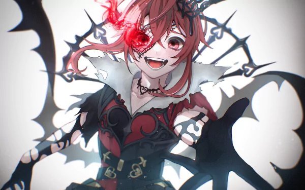 Riddle Rosehearts video game Twisted Wonderland HD Desktop Wallpaper | Background Image