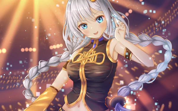 Kizuna Akari Anime Vocaloid HD Desktop Wallpaper | Background Image