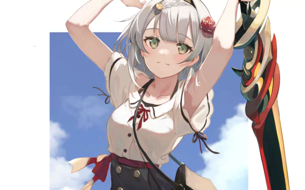 Noelle (Genshin Impact) video game Genshin Impact HD Desktop Wallpaper | Background Image