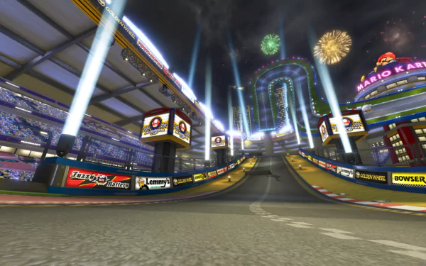 video game Mario Kart 8 Deluxe HD Desktop Wallpaper | Background Image