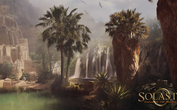 video game Solasta: Crown of the Magister HD Desktop Wallpaper | Background Image