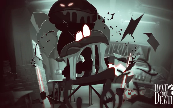 video game Have a Nice Death HD Desktop Wallpaper | Background Image