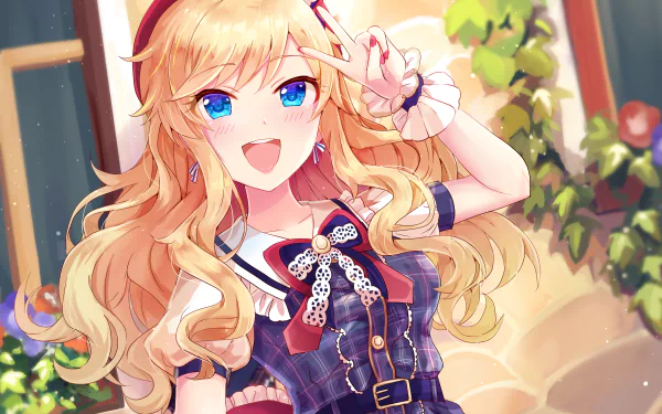 Yui Ohtsuki Anime THE iDOLM@STER: Cinderella Girls Starlight Stage HD Desktop Wallpaper | Background Image