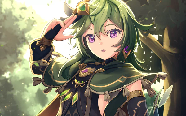 Collei (Genshin Impact) video game Genshin Impact HD Desktop Wallpaper | Background Image