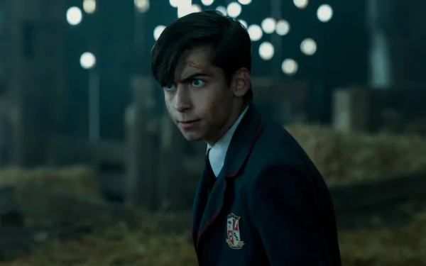Number Five (The Umbrella Academy) Aidan Gallagher TV Show The Umbrella Academy HD Desktop Wallpaper | Background Image