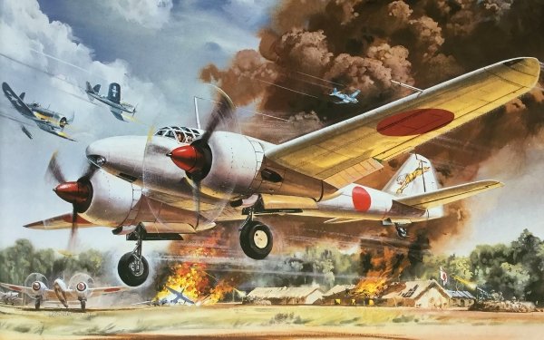 Military Mitsubishi Ki-46 HD Wallpaper | Background Image