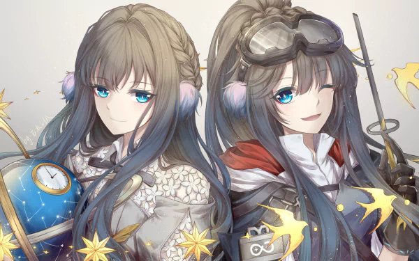 Astgenne (Arknights) Astesia (Arknights) video game Arknights HD Desktop Wallpaper | Background Image