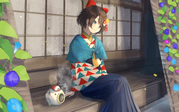 Anime Virtual Youtuber Oozora Subaru Hololive HD Wallpaper | Background Image