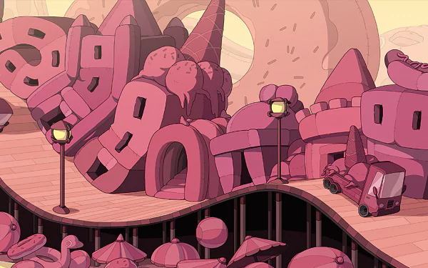 OlliOlli World HD Desktop Wallpaper | Background Image