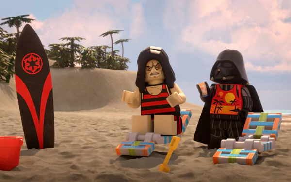 Darth Vader TV Show LEGO Star Wars Summer Vacation HD Desktop Wallpaper | Background Image