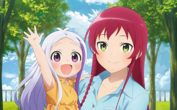 Emi Yusa Alas Ramus Anime The Devil Is a Part-Timer! HD Desktop Wallpaper | Background Image