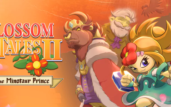 video game Blossom Tales 2: The Minotaur Prince HD Desktop Wallpaper | Background Image