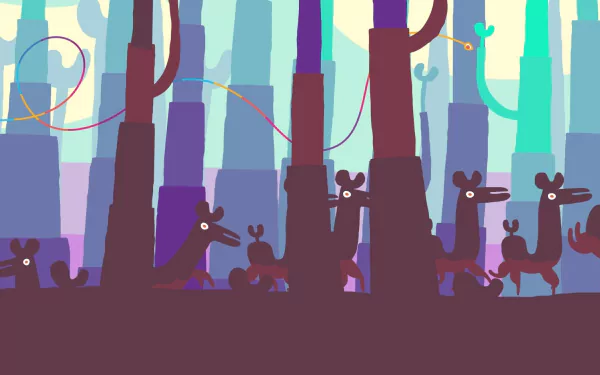 video game Hohokum HD Desktop Wallpaper | Background Image
