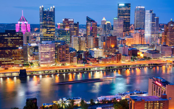 USA man made Pittsburgh HD Desktop Wallpaper | Background Image